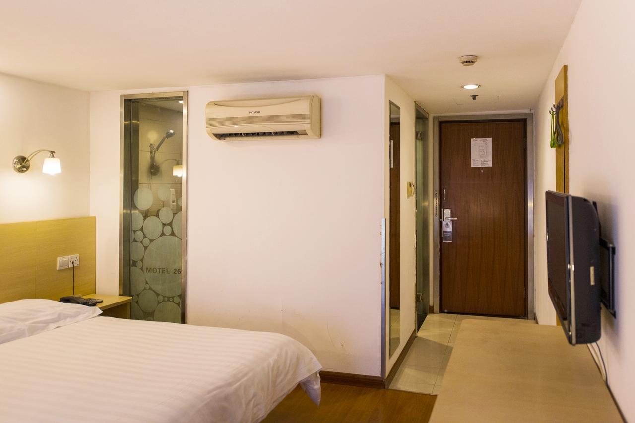 Motel Shanghai Pudong Avenue Yangpu Bridge Exterior foto