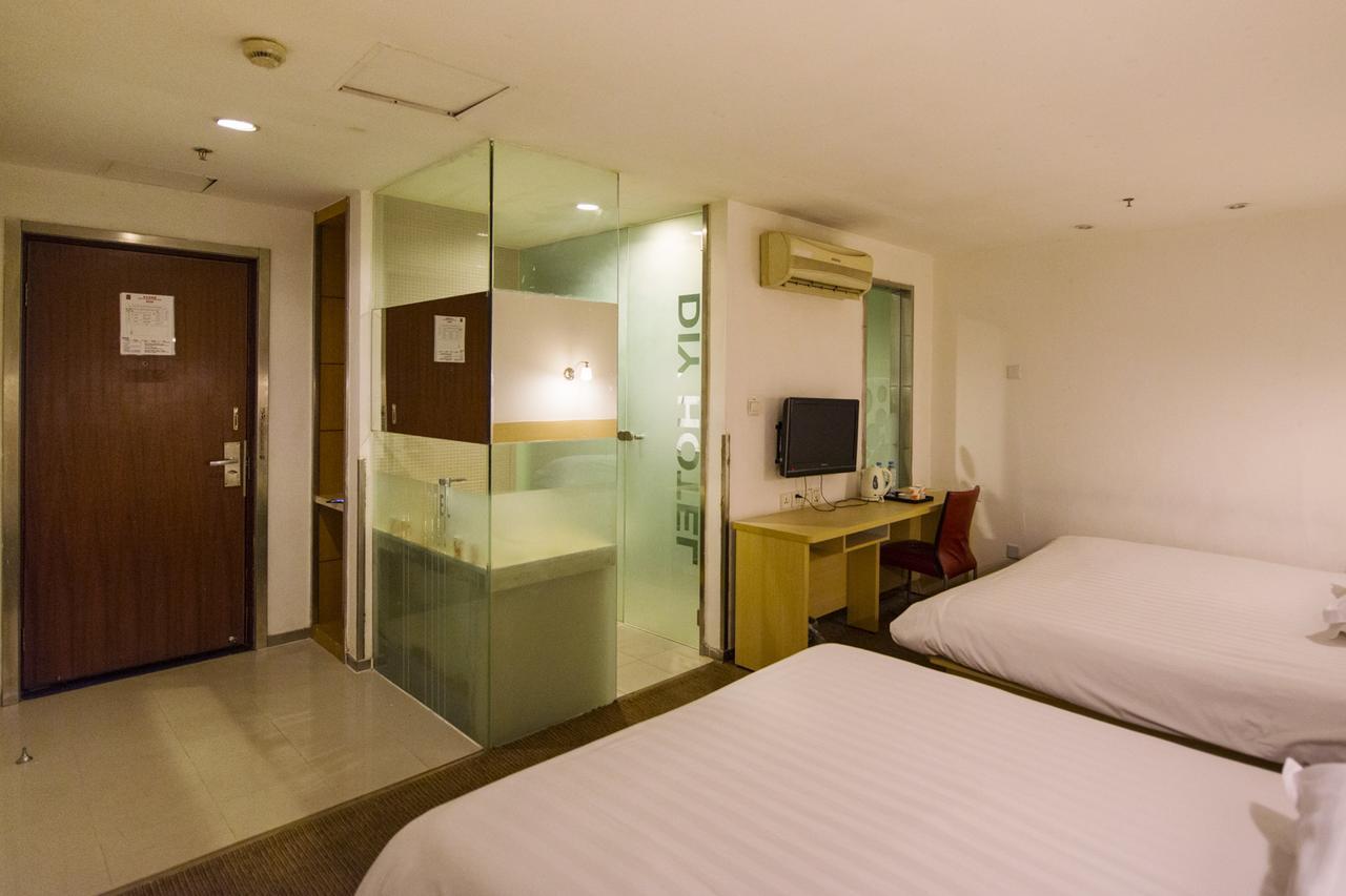 Motel Shanghai Pudong Avenue Yangpu Bridge Exterior foto