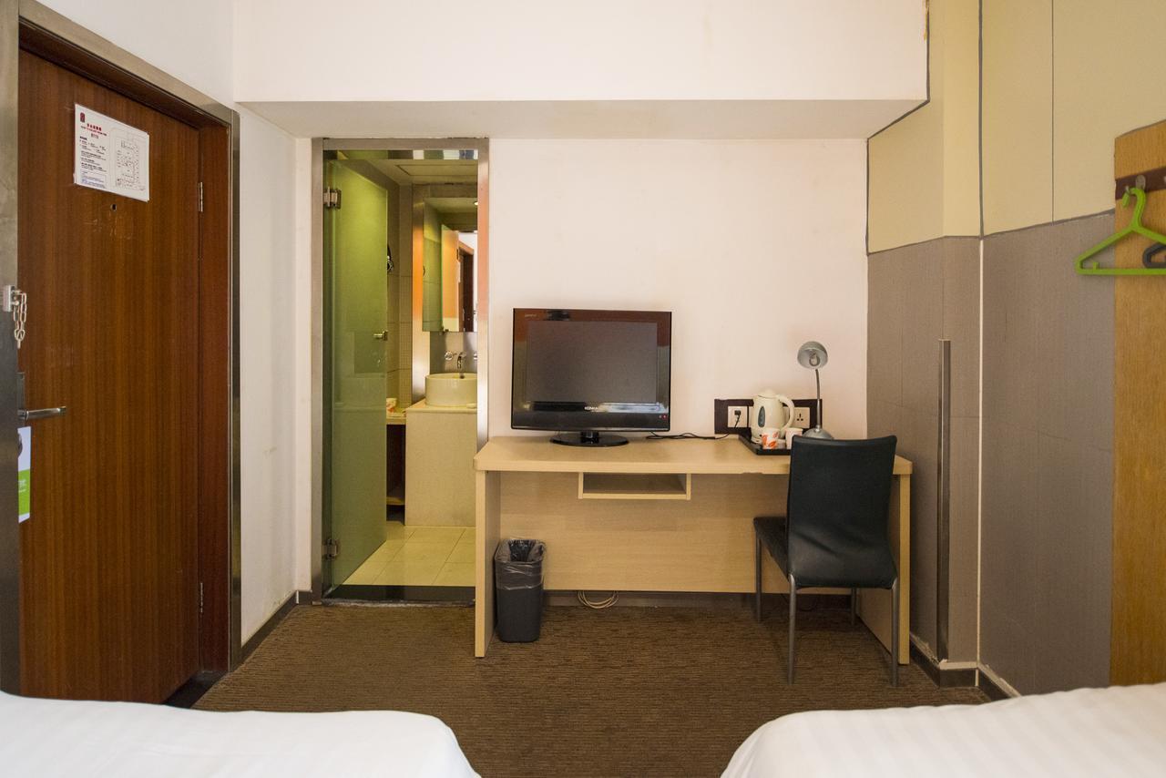 Motel Shanghai Pudong Avenue Yangpu Bridge Exterior foto